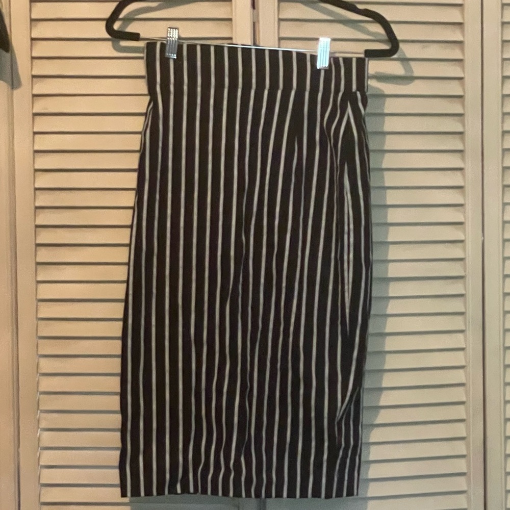 Victorian Stripe Skirt Pinup Couture